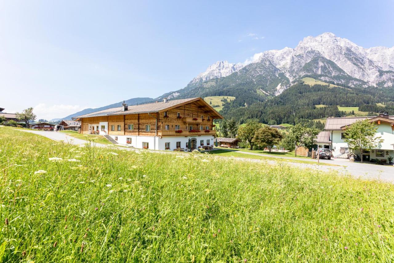 Hotel Der Pfindlhof Leogang Exterior foto