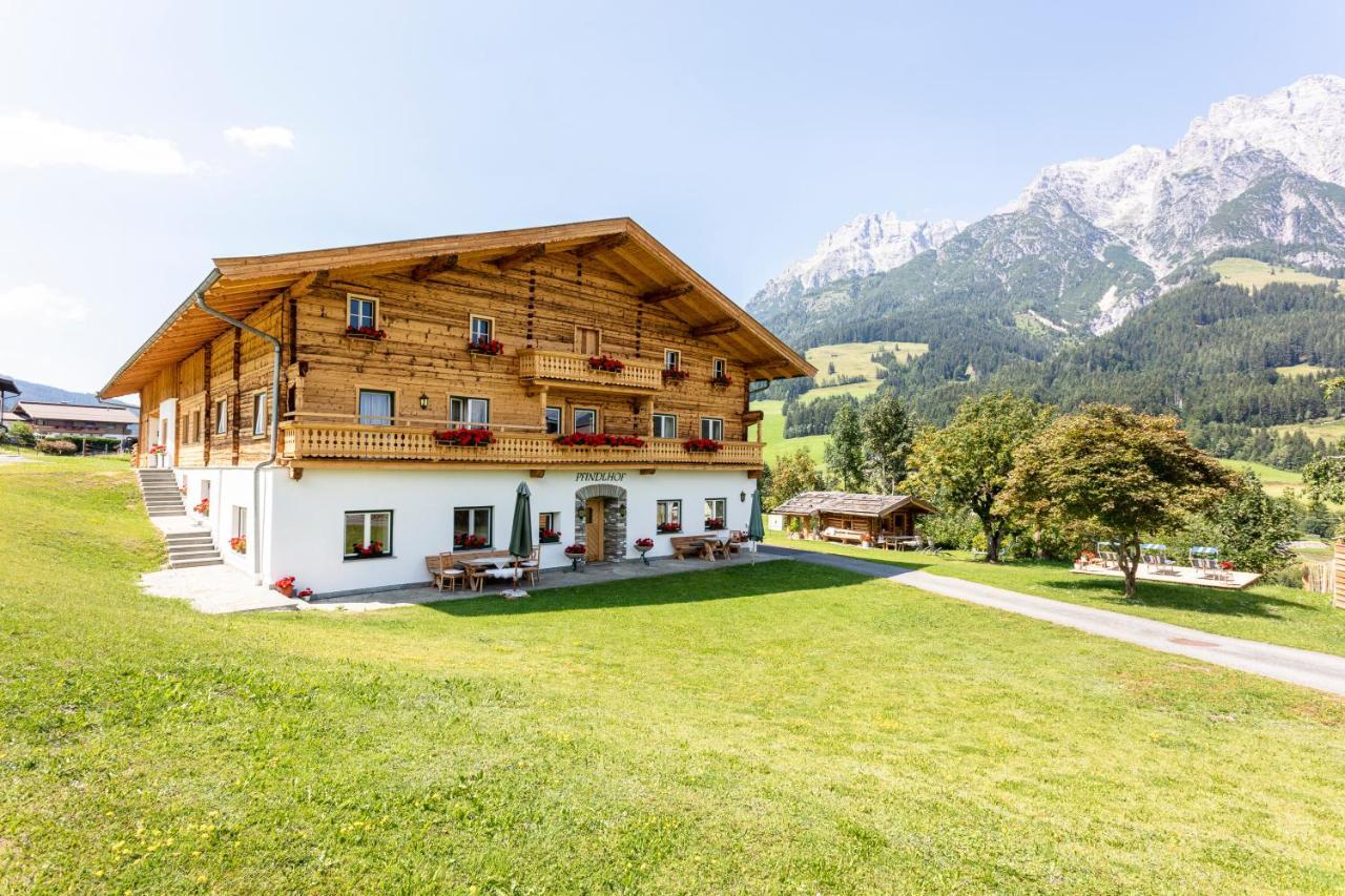 Hotel Der Pfindlhof Leogang Exterior foto